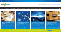 Desktop Screenshot of expat-academy.com